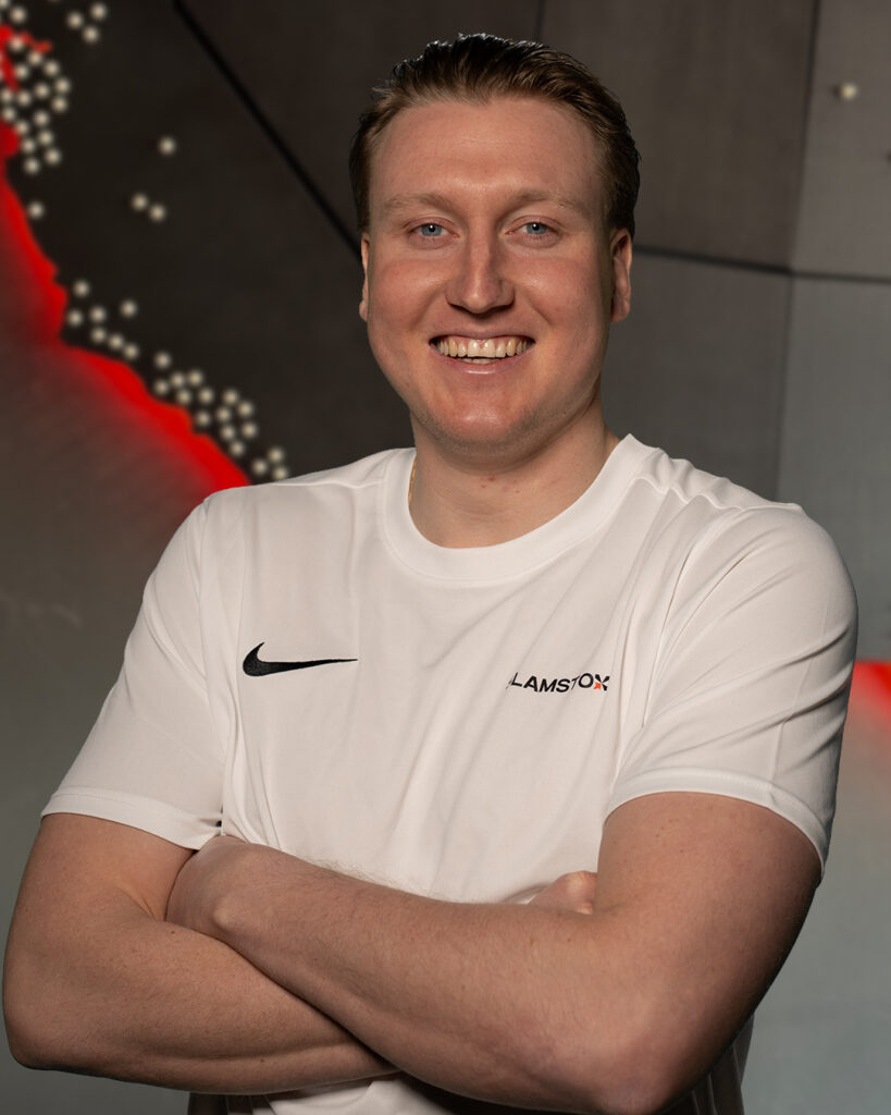 Bram Kaarsgaren, voetbal specialist bij Slamstox