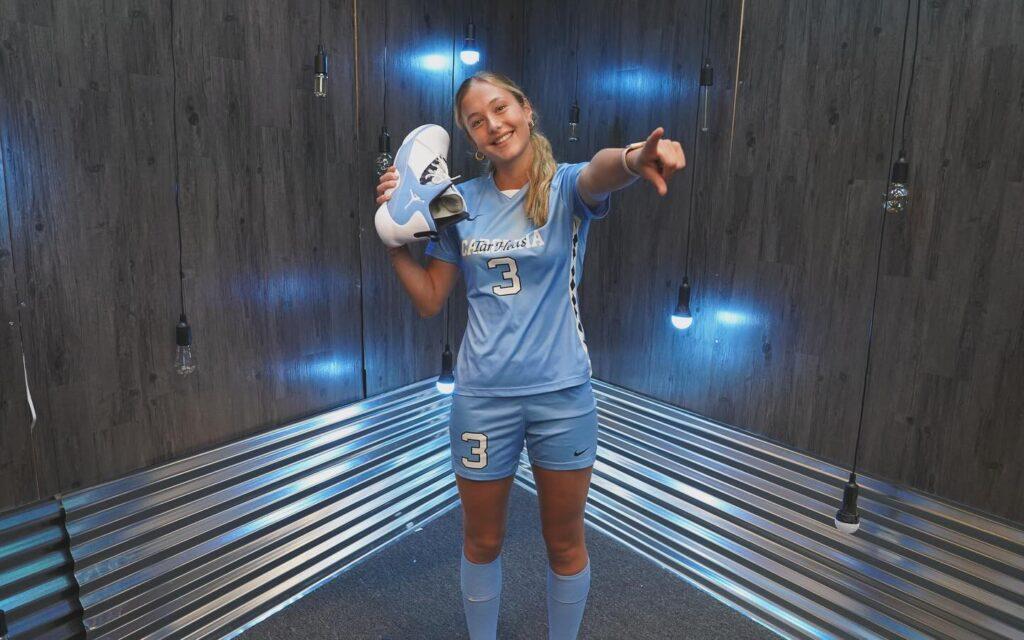 Djem Koppelaar, soccer star for University of North Carolina. Coached by Slamstox