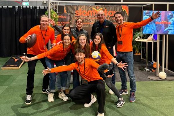 Team Slamstox op de Buitenlandbeurs in Jaarbeurs Utrecht