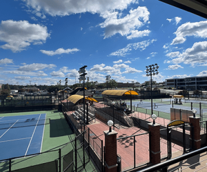 College tennis facilities - Slamstox
